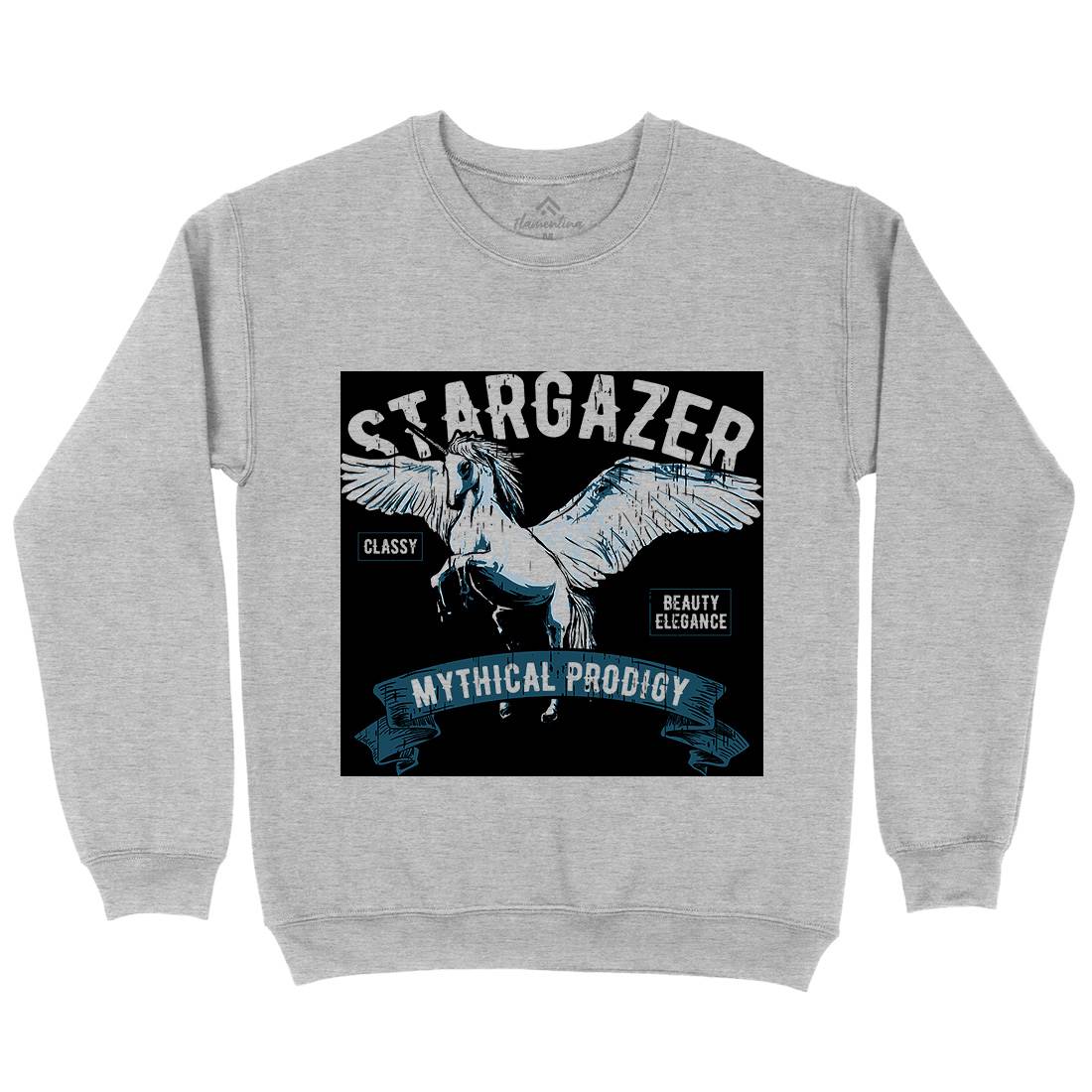 Pegasus Stargazer Mens Crew Neck Sweatshirt Animals B750