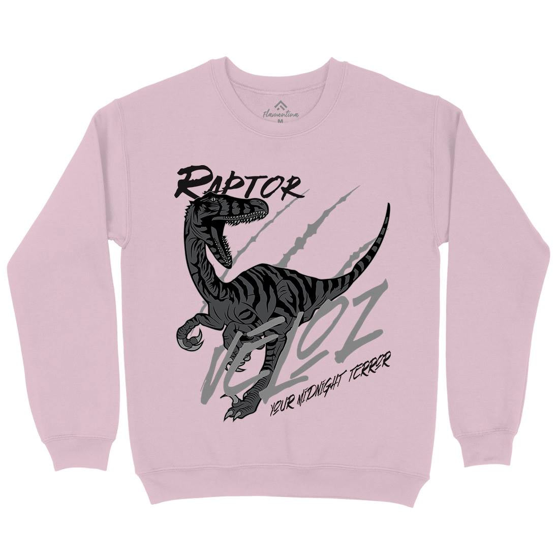 Raptor Terror Kids Crew Neck Sweatshirt Animals B753