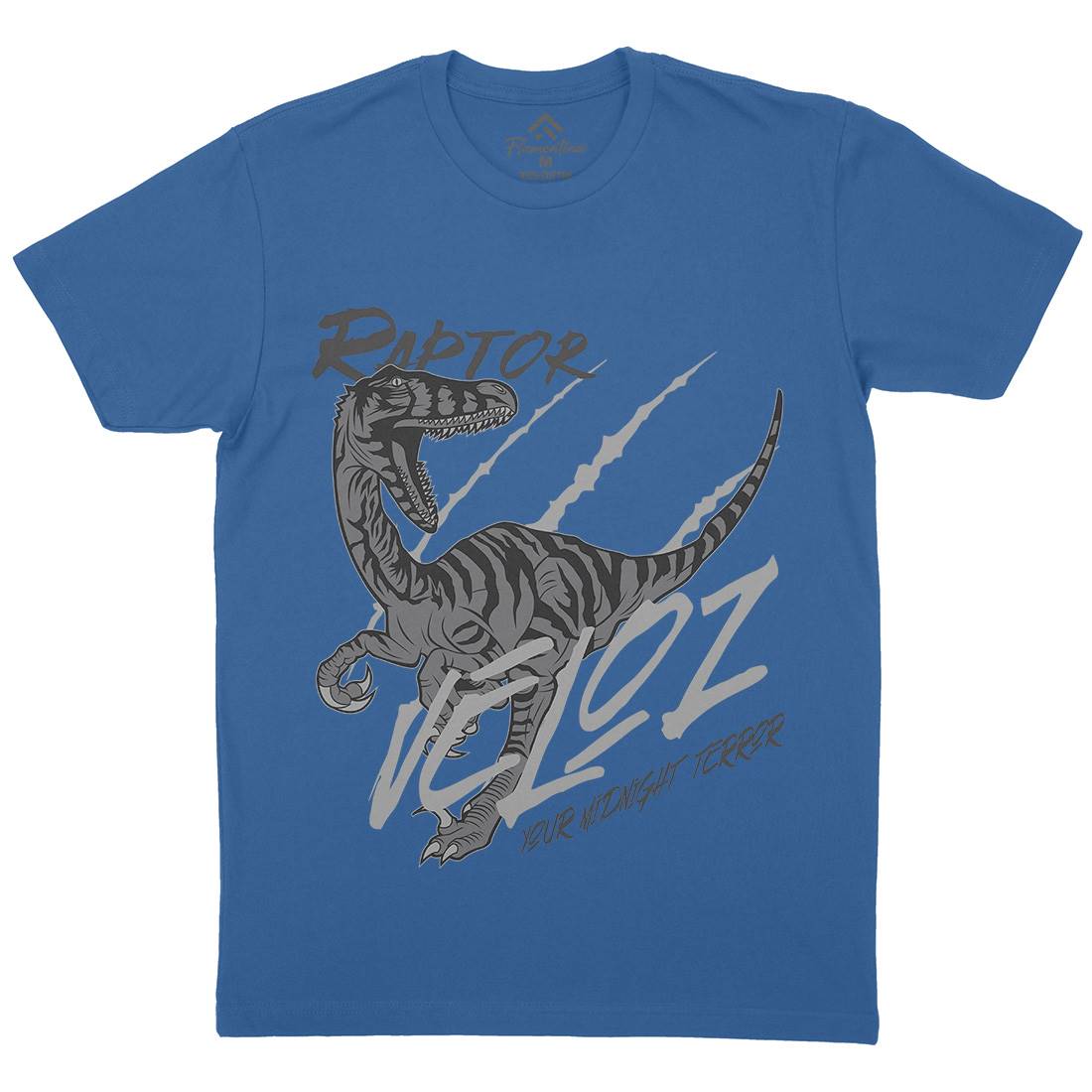 Raptor Terror Mens Crew Neck T-Shirt Animals B753