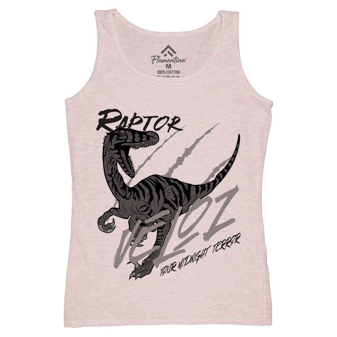 Raptor Terror Womens Organic Tank Top Vest Animals B753