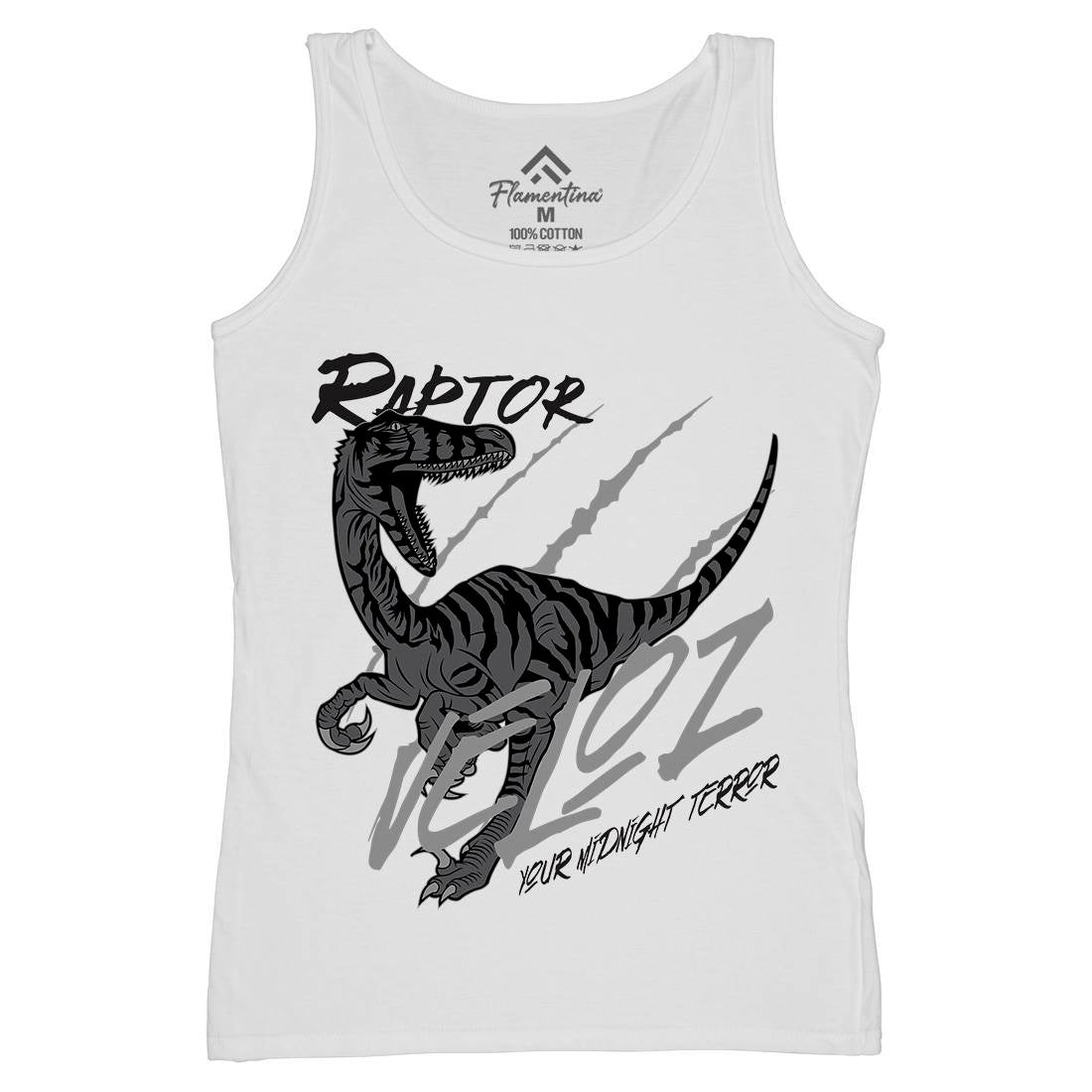 Raptor Terror Womens Organic Tank Top Vest Animals B753