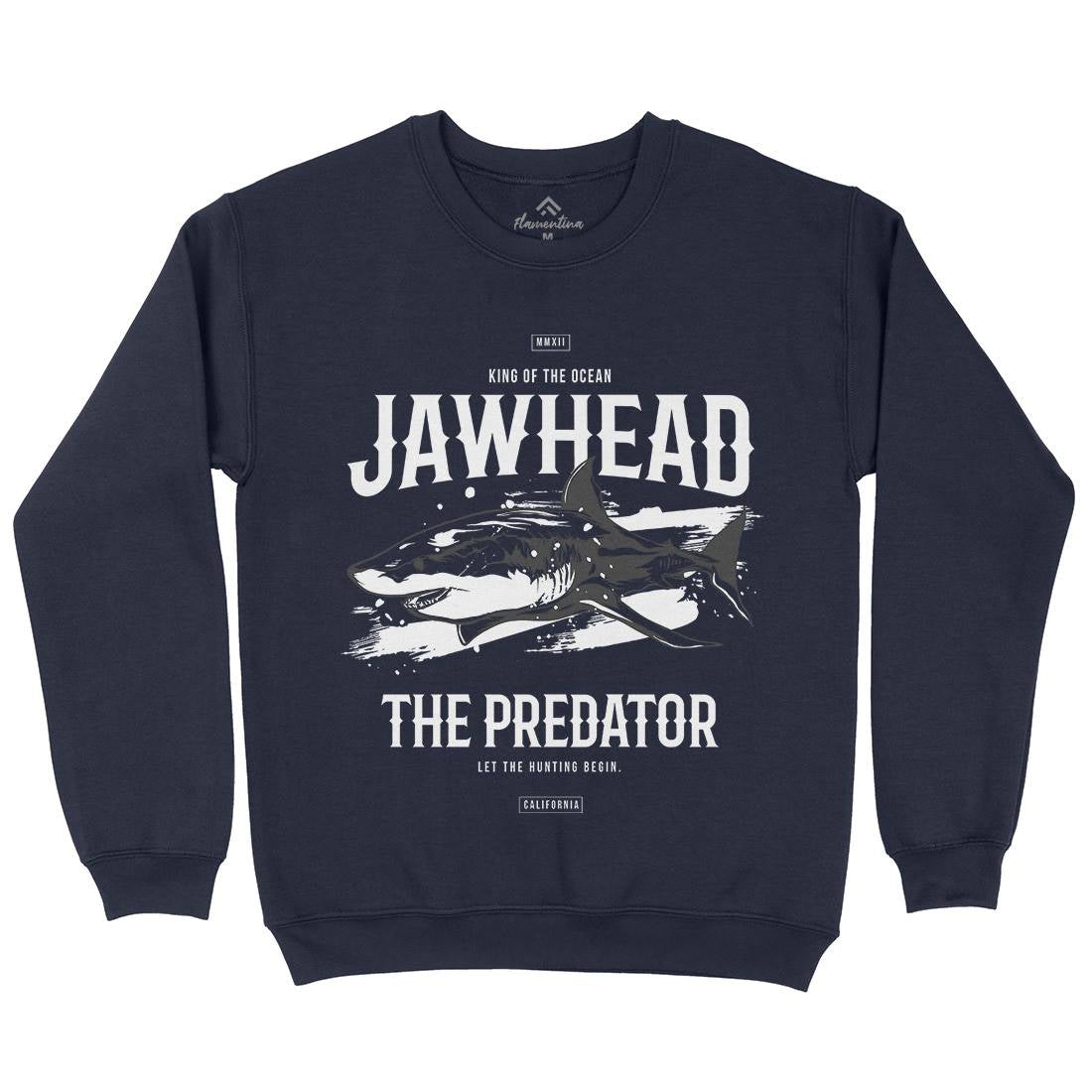Shark Jawhead Kids Crew Neck Sweatshirt Animals B757