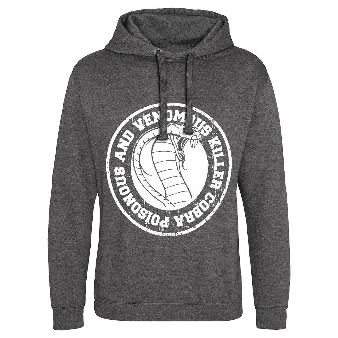 Snake Poisonous Cobra Mens Hoodie Without Pocket Animals B758
