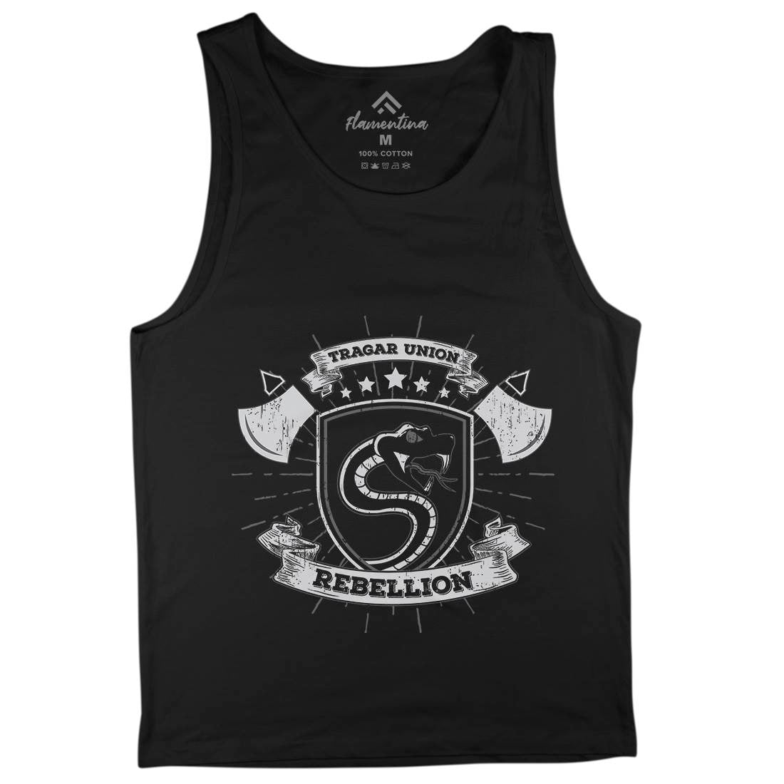 Snake Rebellion Mens Tank Top Vest Animals B759