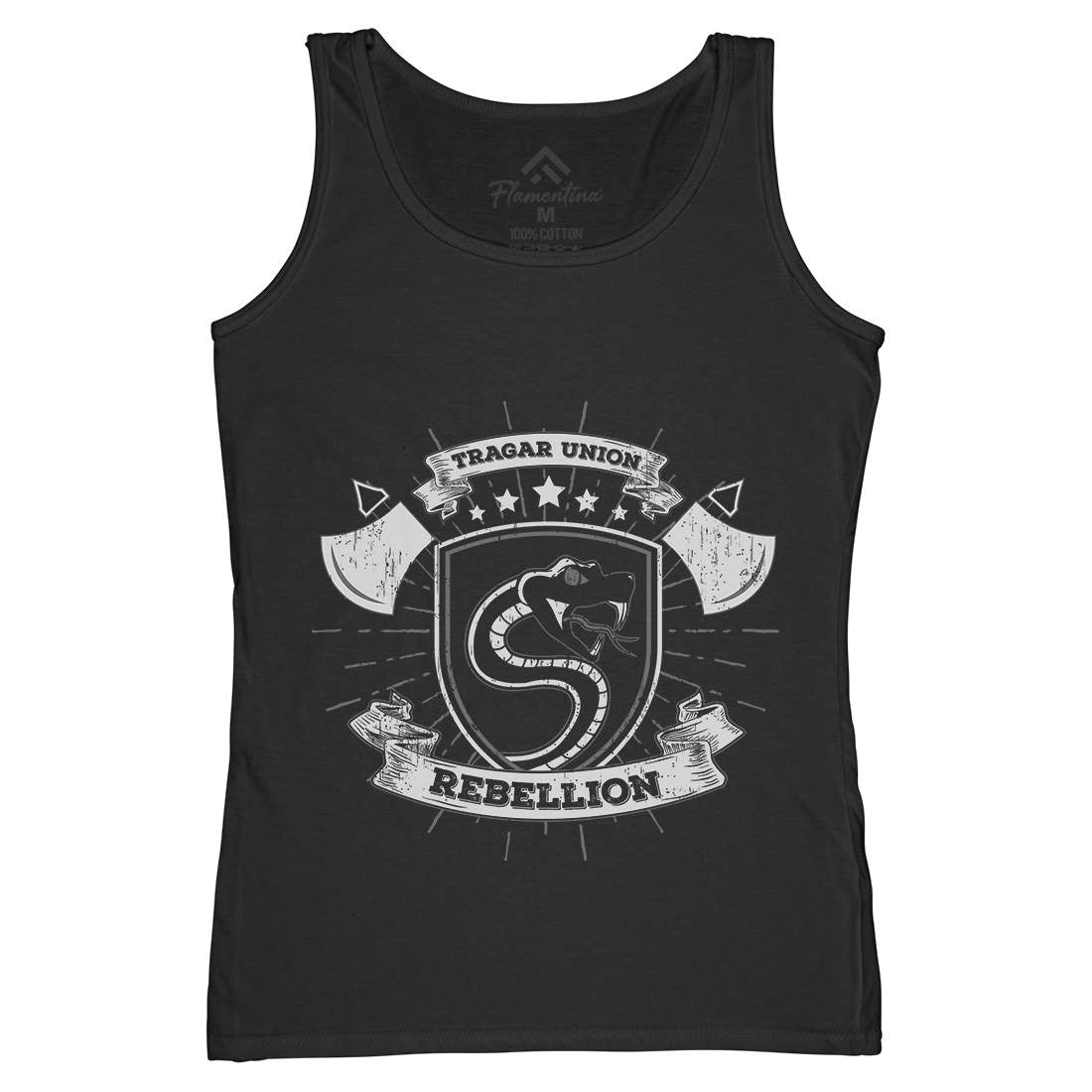 Snake Rebellion Womens Organic Tank Top Vest Animals B759