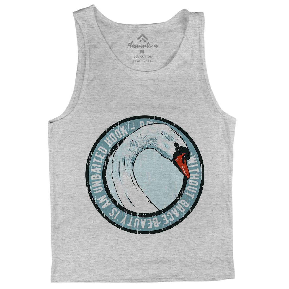 Swan Grace Mens Tank Top Vest Animals B761