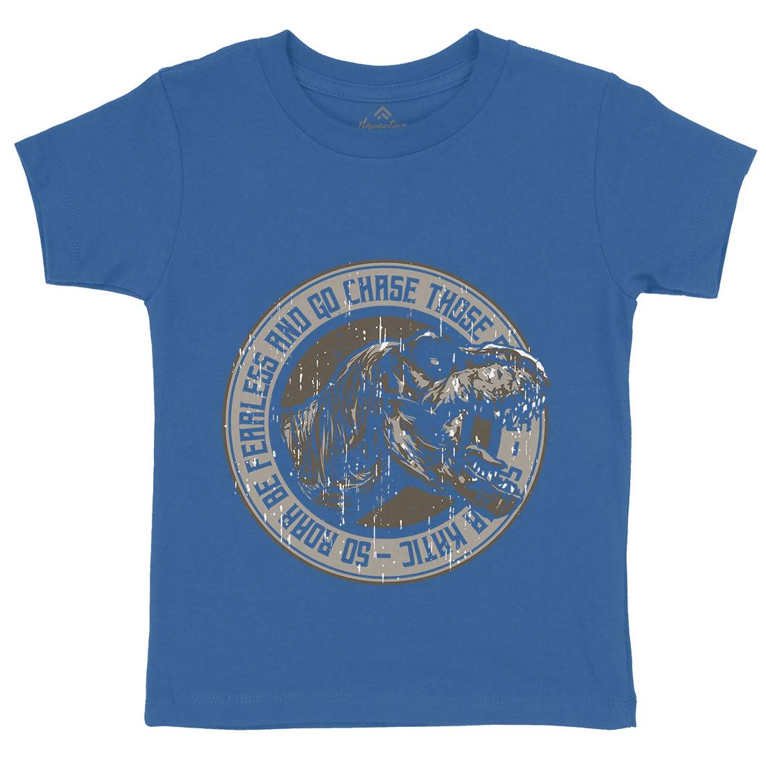 T-Rex Roar Kids Crew Neck T-Shirt Animals B764