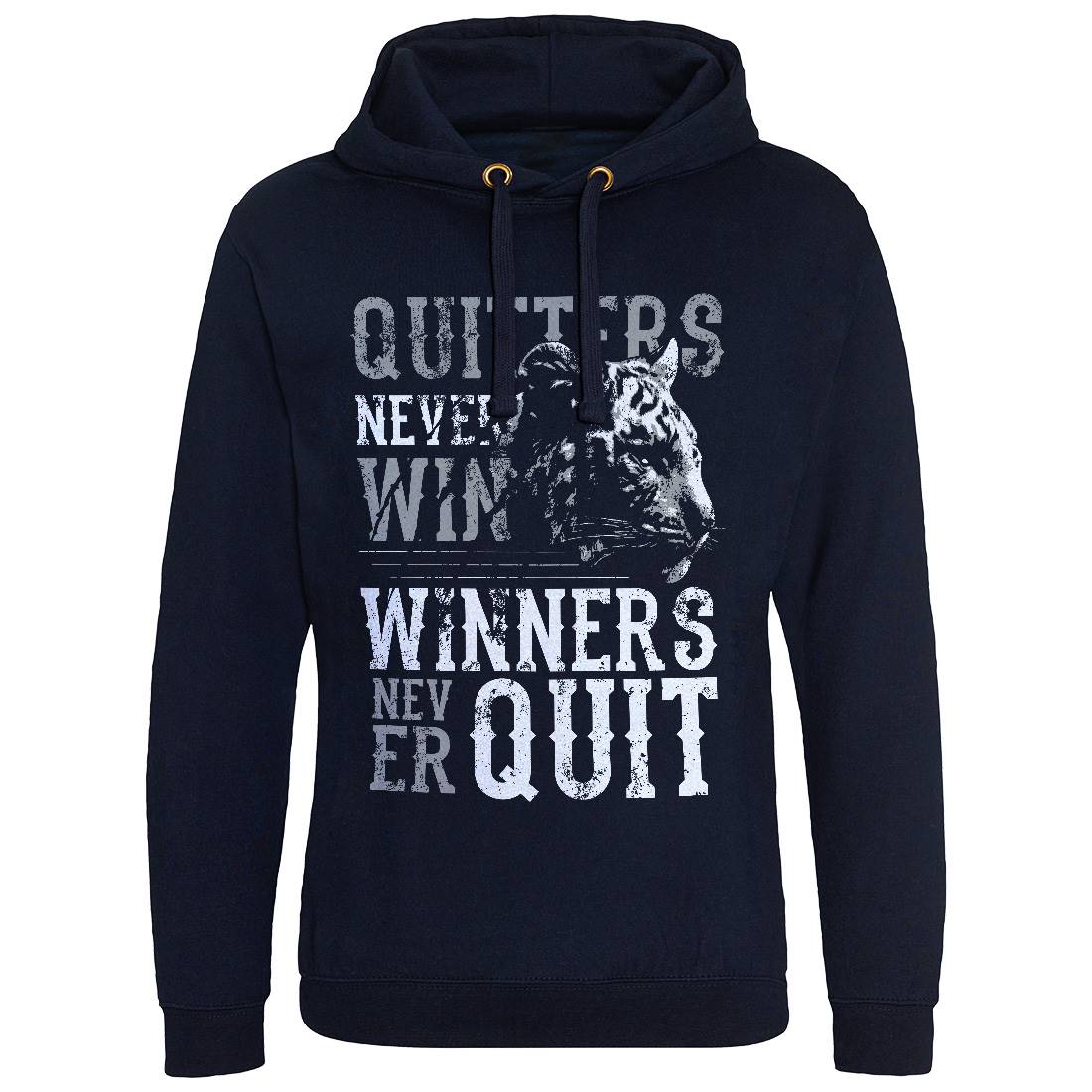 Tiger Quitter Mens Hoodie Without Pocket Animals B768