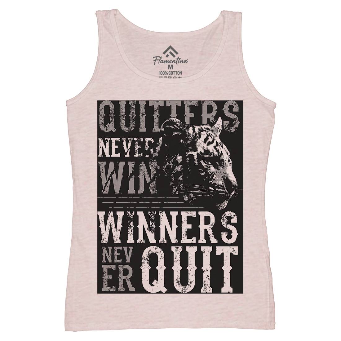 Tiger Quitter Womens Organic Tank Top Vest Animals B768