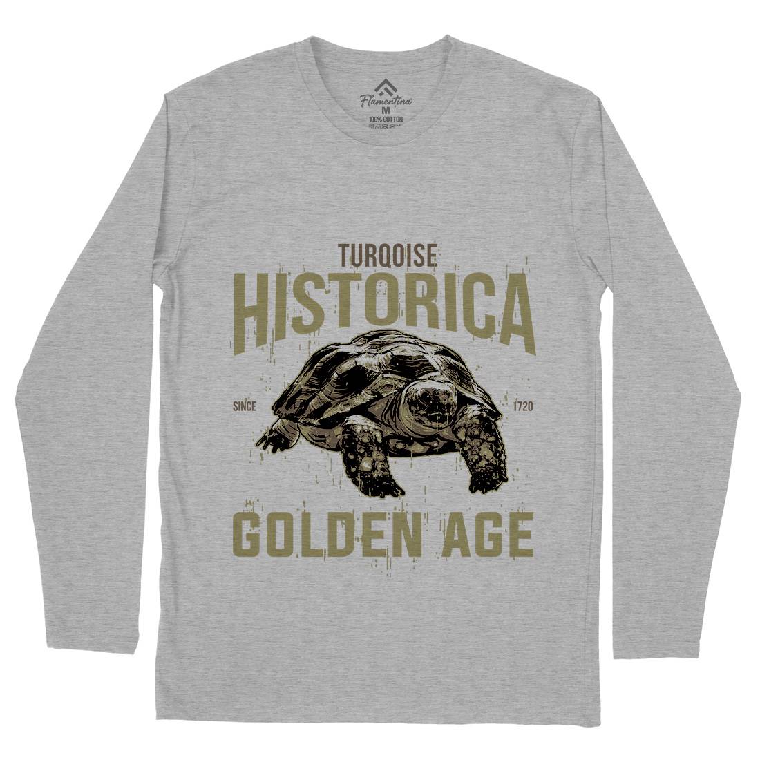 Turtle Age Mens Long Sleeve T-Shirt Animals B771