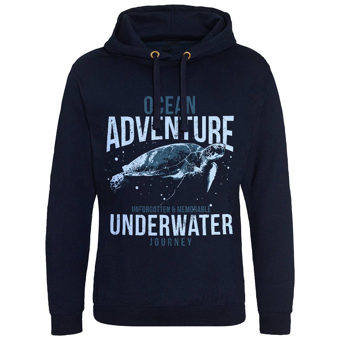 Turtle Journey Mens Hoodie Without Pocket Animals B772