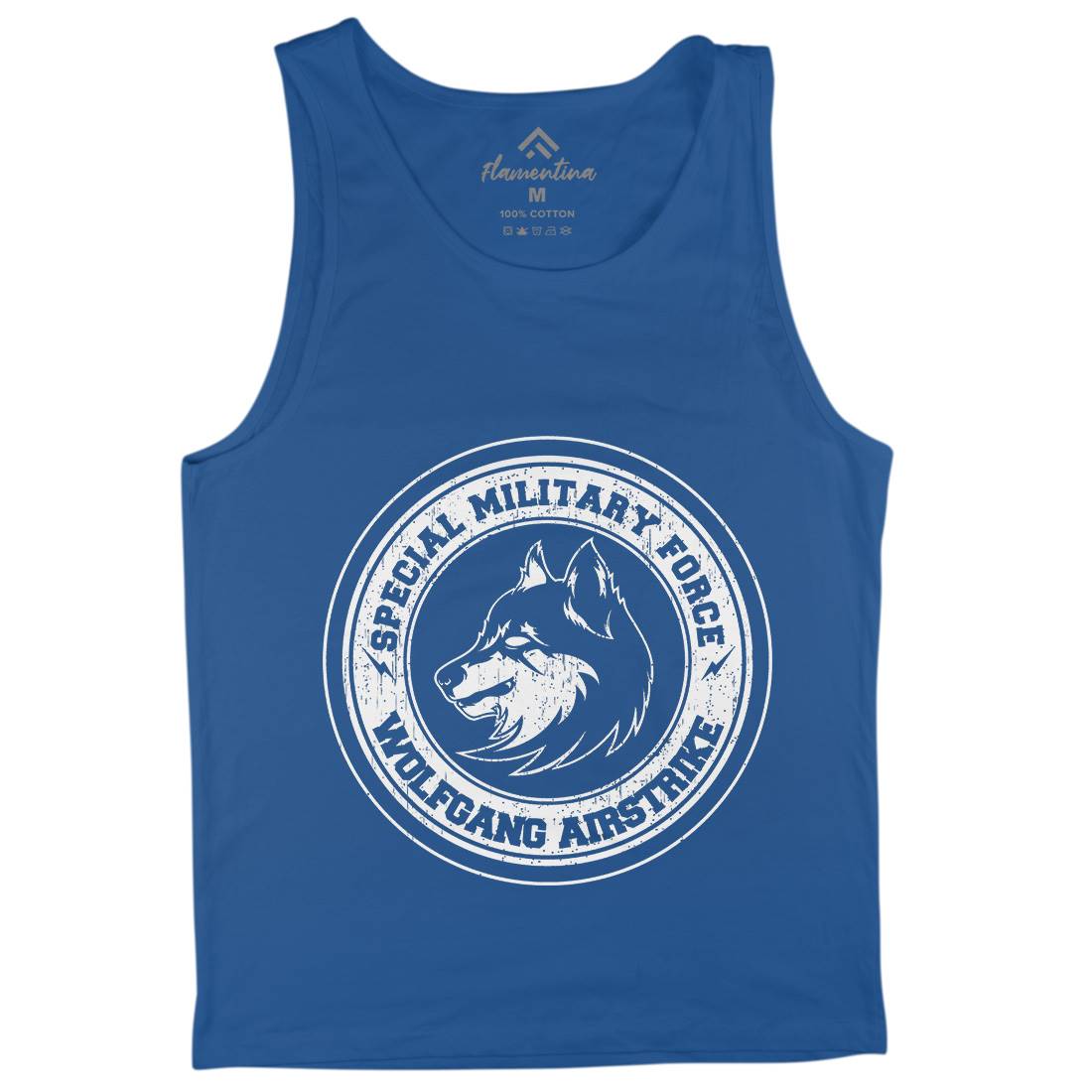 Wolf Mens Tank Top Vest Animals B774