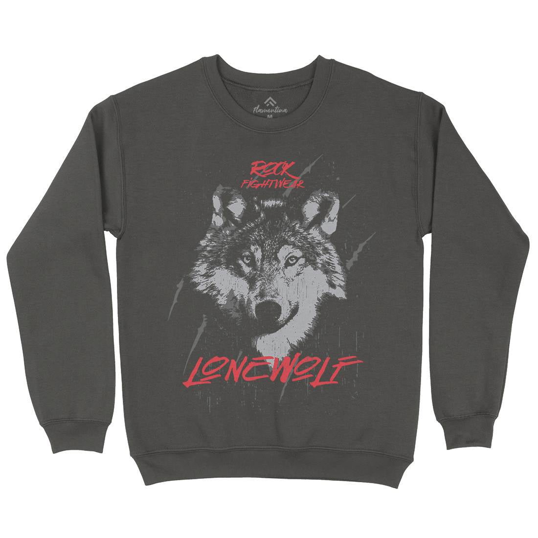 Wolf Fightwear Kids Crew Neck Sweatshirt Animals B776
