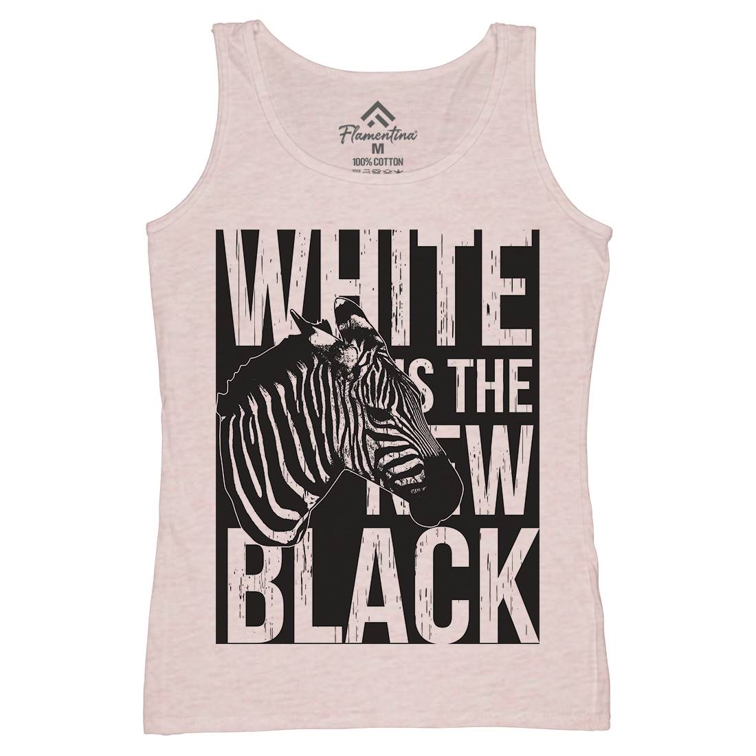 Zebra Womens Organic Tank Top Vest Animals B778