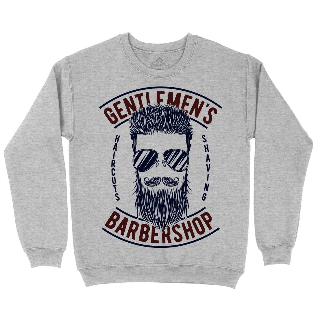 Barbershop Mens Crew Neck Sweatshirt Barber B782