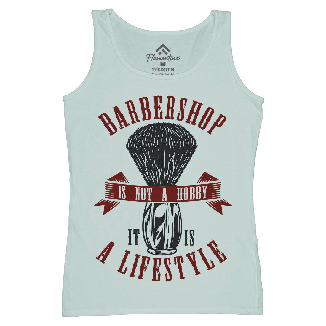 Barbershop Womens Organic Tank Top Vest Barber B786