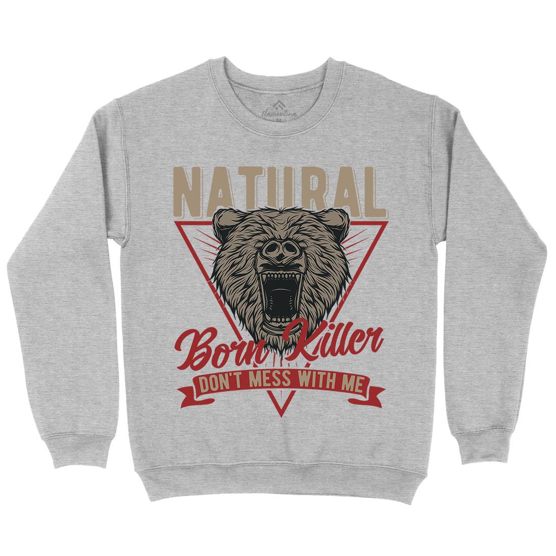 Bear Kids Crew Neck Sweatshirt Animals B787