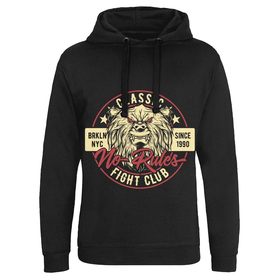 Bear Fight Club Mens Hoodie Without Pocket Animals B790