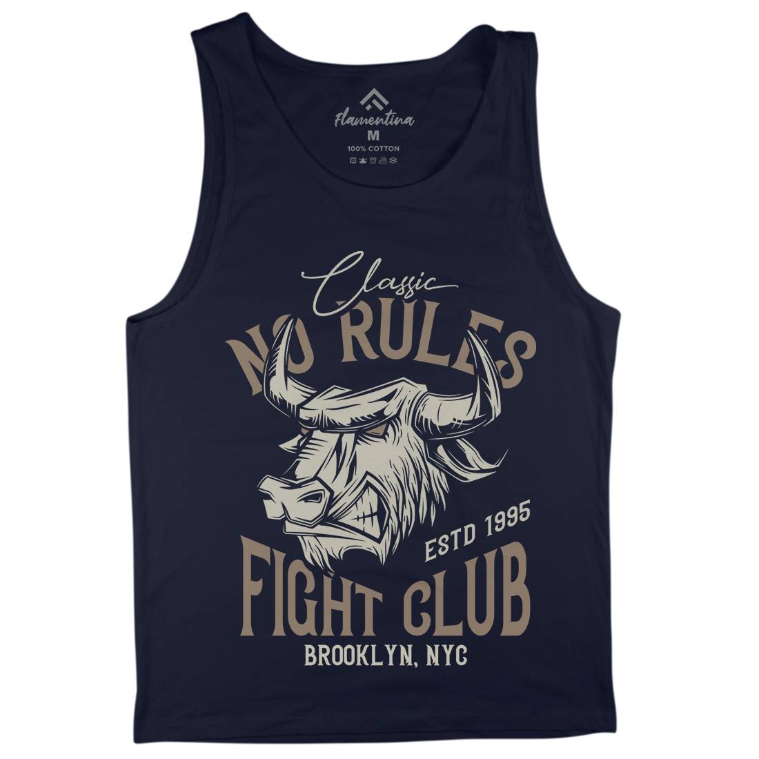 Bull Fight Club Mens Tank Top Vest Animals B799