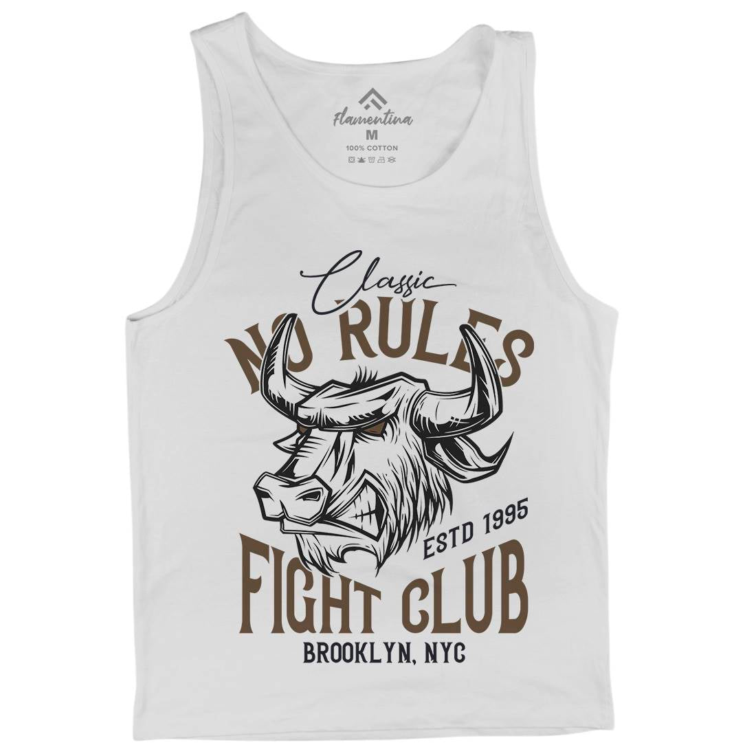 Bull Fight Club Mens Tank Top Vest Animals B799