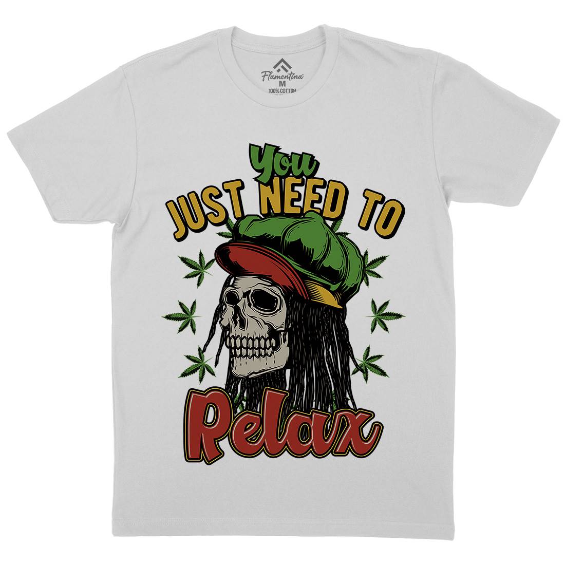 Need To Relax Mens Crew Neck T-Shirt Drugs B804