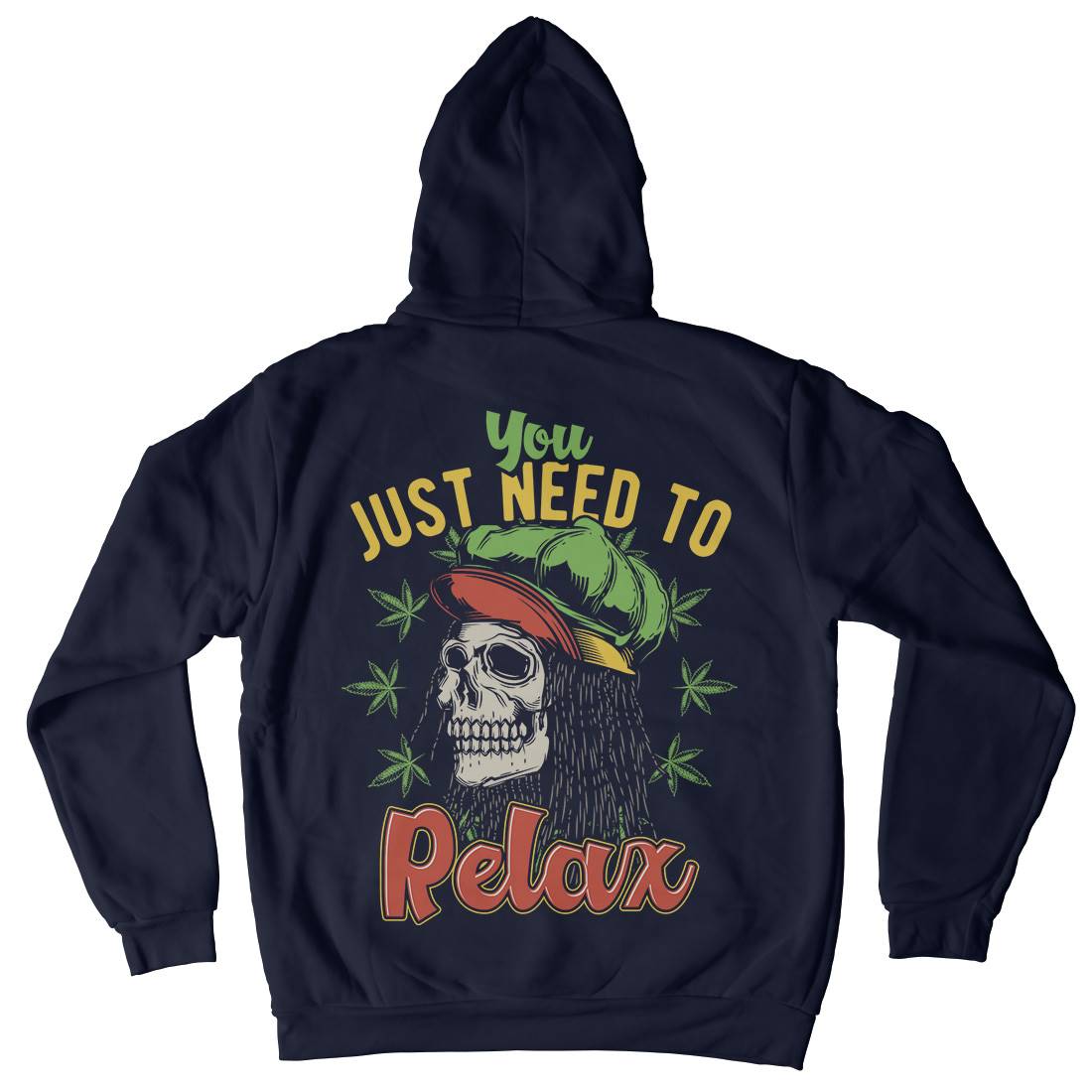 Need To Relax Mens Hoodie With Pocket Drugs B804