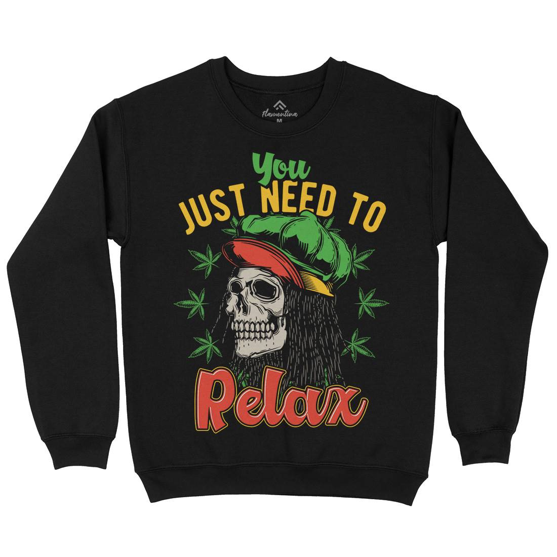Need To Relax Kids Crew Neck Sweatshirt Drugs B804