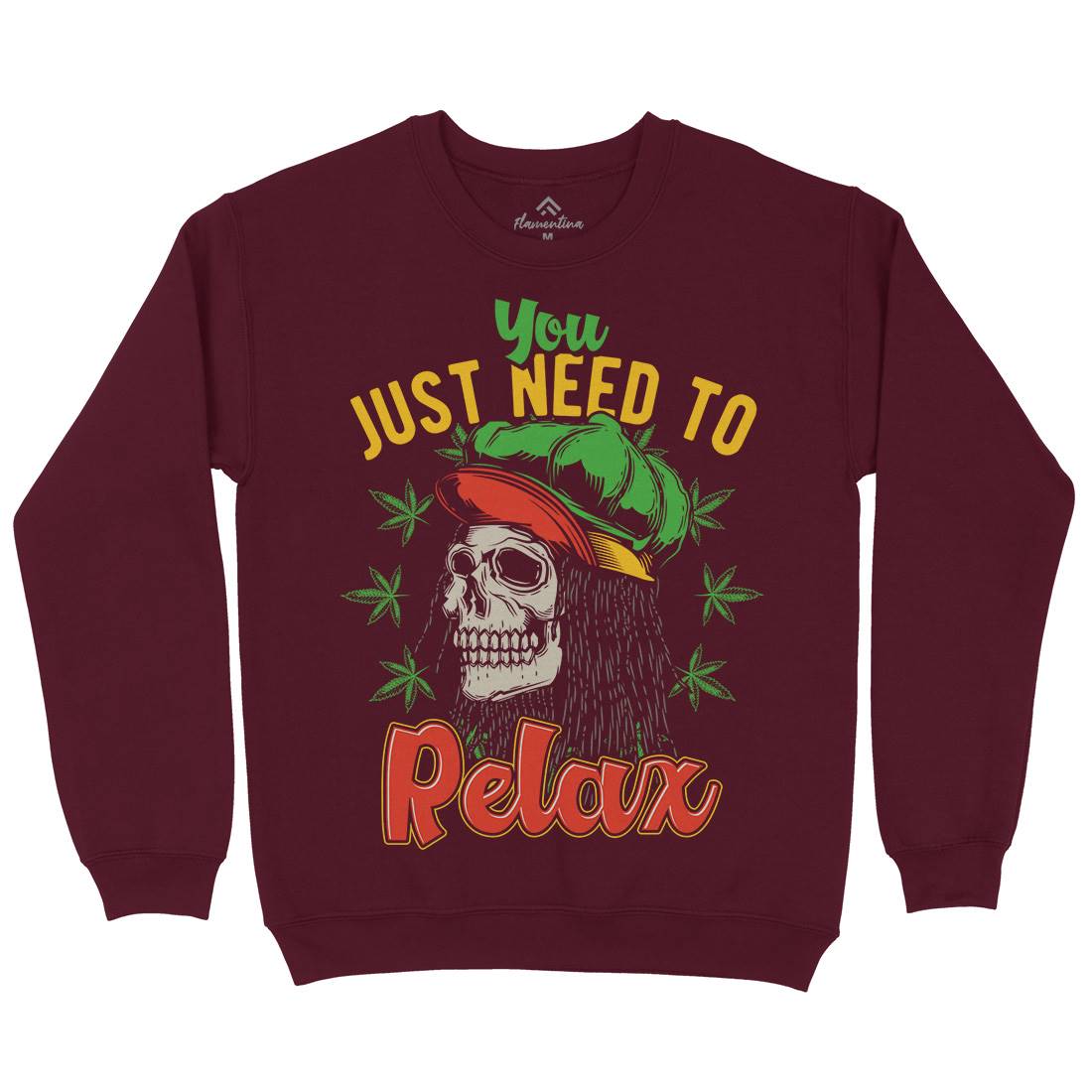 Need To Relax Kids Crew Neck Sweatshirt Drugs B804