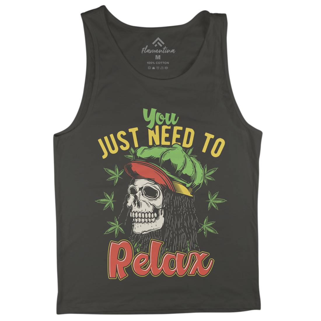 Need To Relax Mens Tank Top Vest Drugs B804