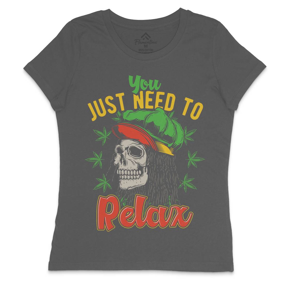 Need To Relax Womens Crew Neck T-Shirt Drugs B804