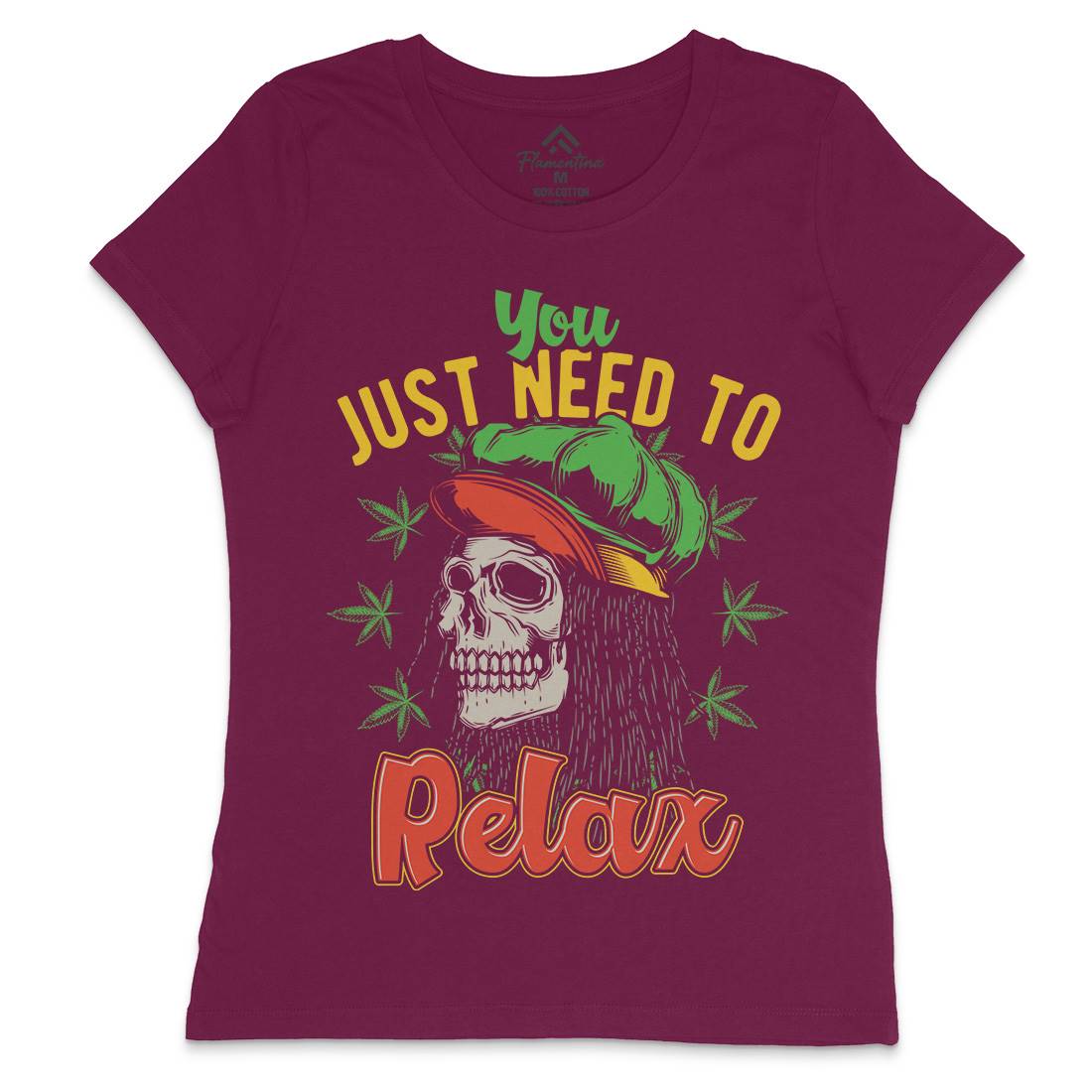 Need To Relax Womens Crew Neck T-Shirt Drugs B804