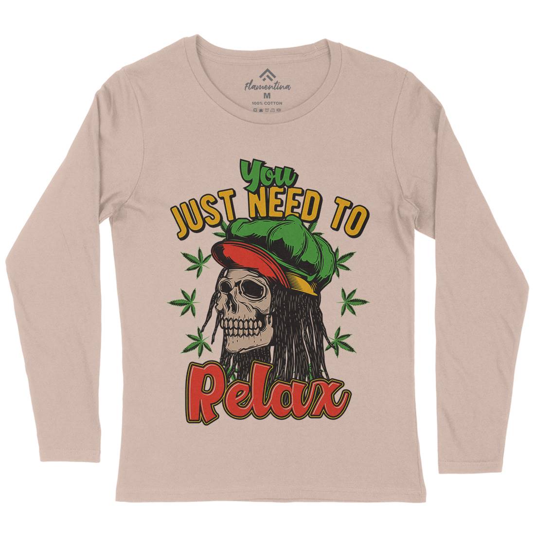 Need To Relax Womens Long Sleeve T-Shirt Drugs B804