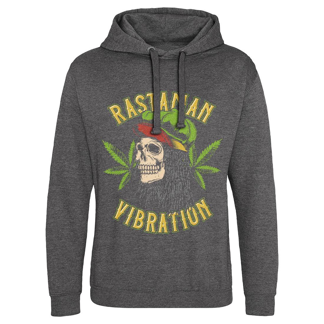 Rastaman Vibration Mens Hoodie Without Pocket Drugs B805