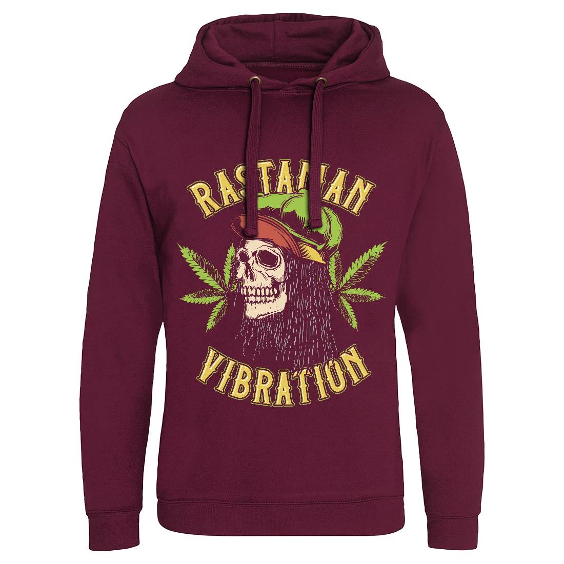 Rastaman Vibration Mens Hoodie Without Pocket Drugs B805