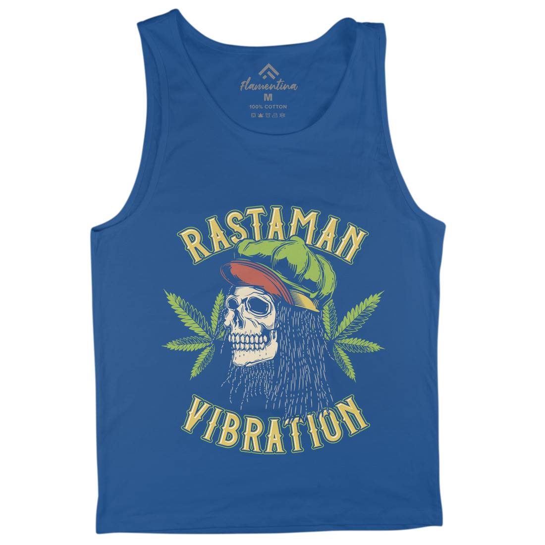 Rastaman Vibration Mens Tank Top Vest Drugs B805