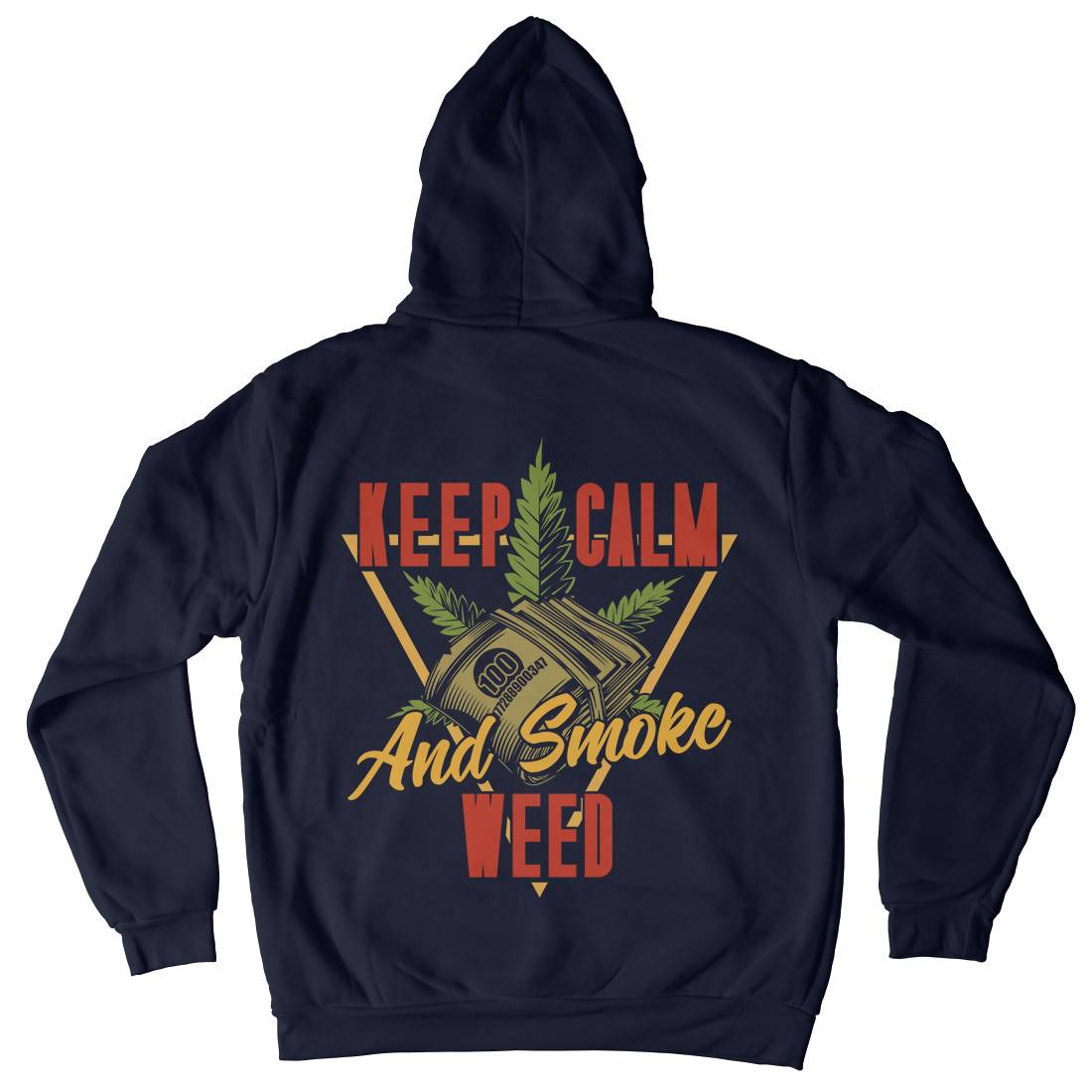 Keep Calm Kids Crew Neck Hoodie Drugs B808