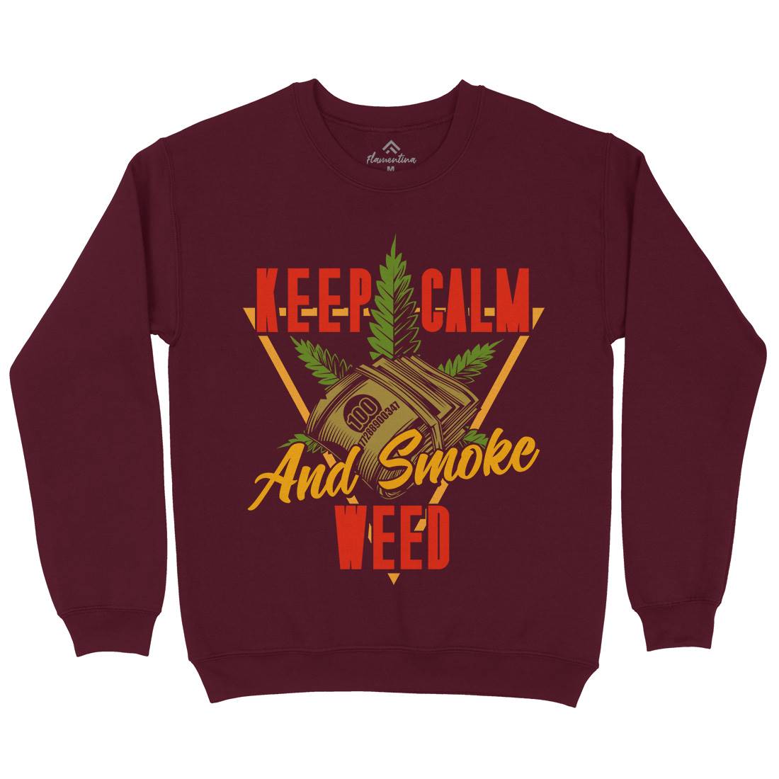 Keep Calm Kids Crew Neck Sweatshirt Drugs B808