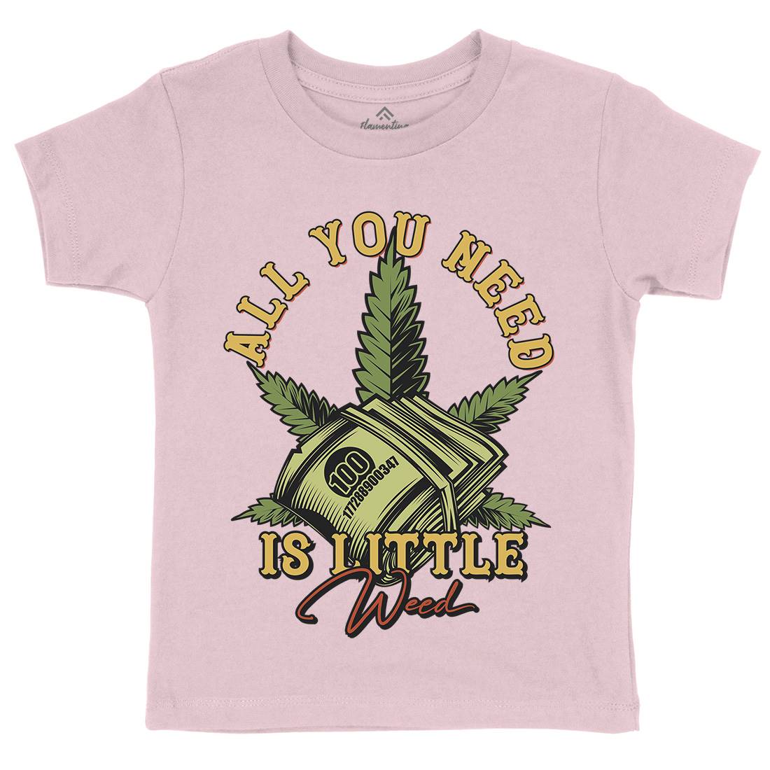 All You Need Kids Organic Crew Neck T-Shirt Drugs B809