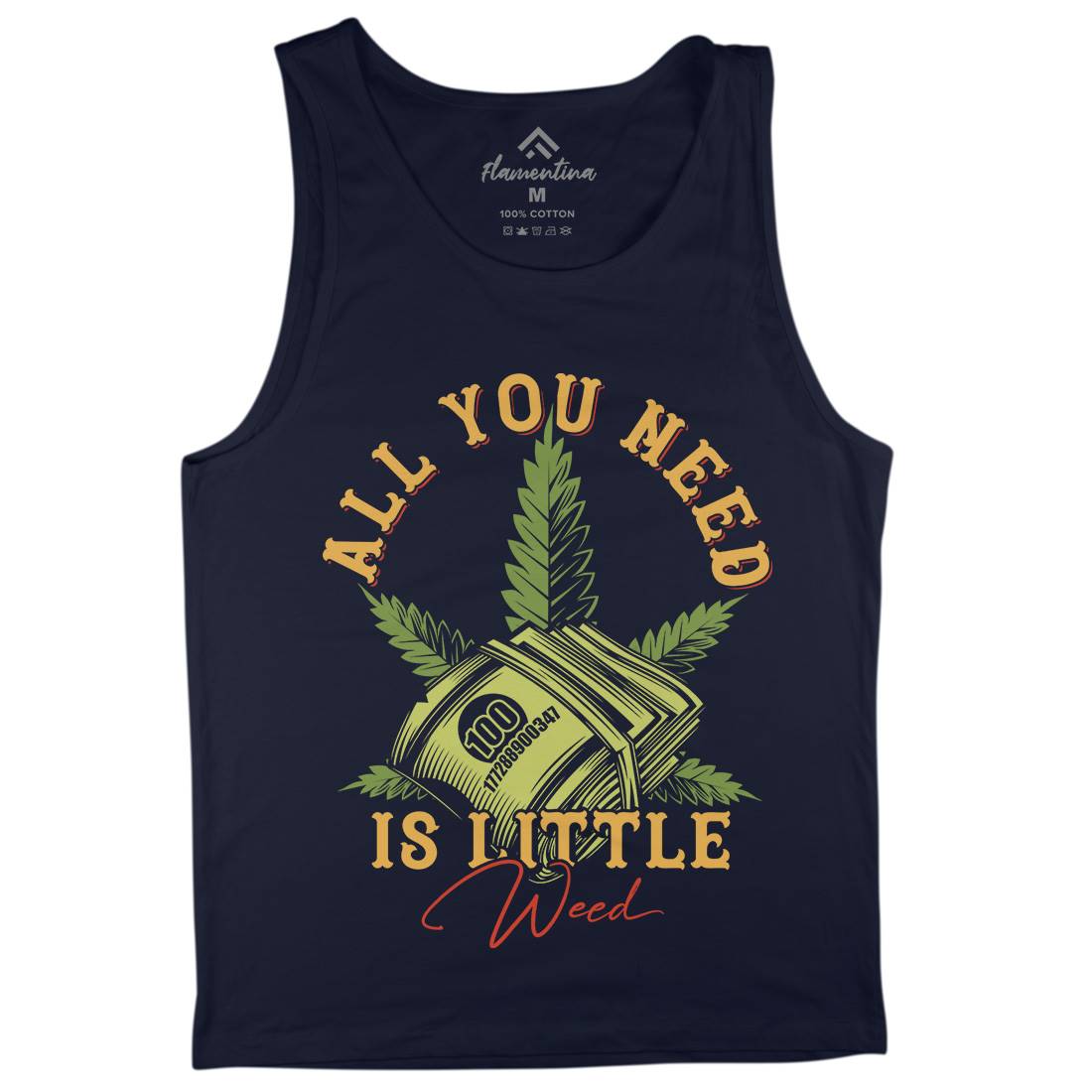 All You Need Mens Tank Top Vest Drugs B809