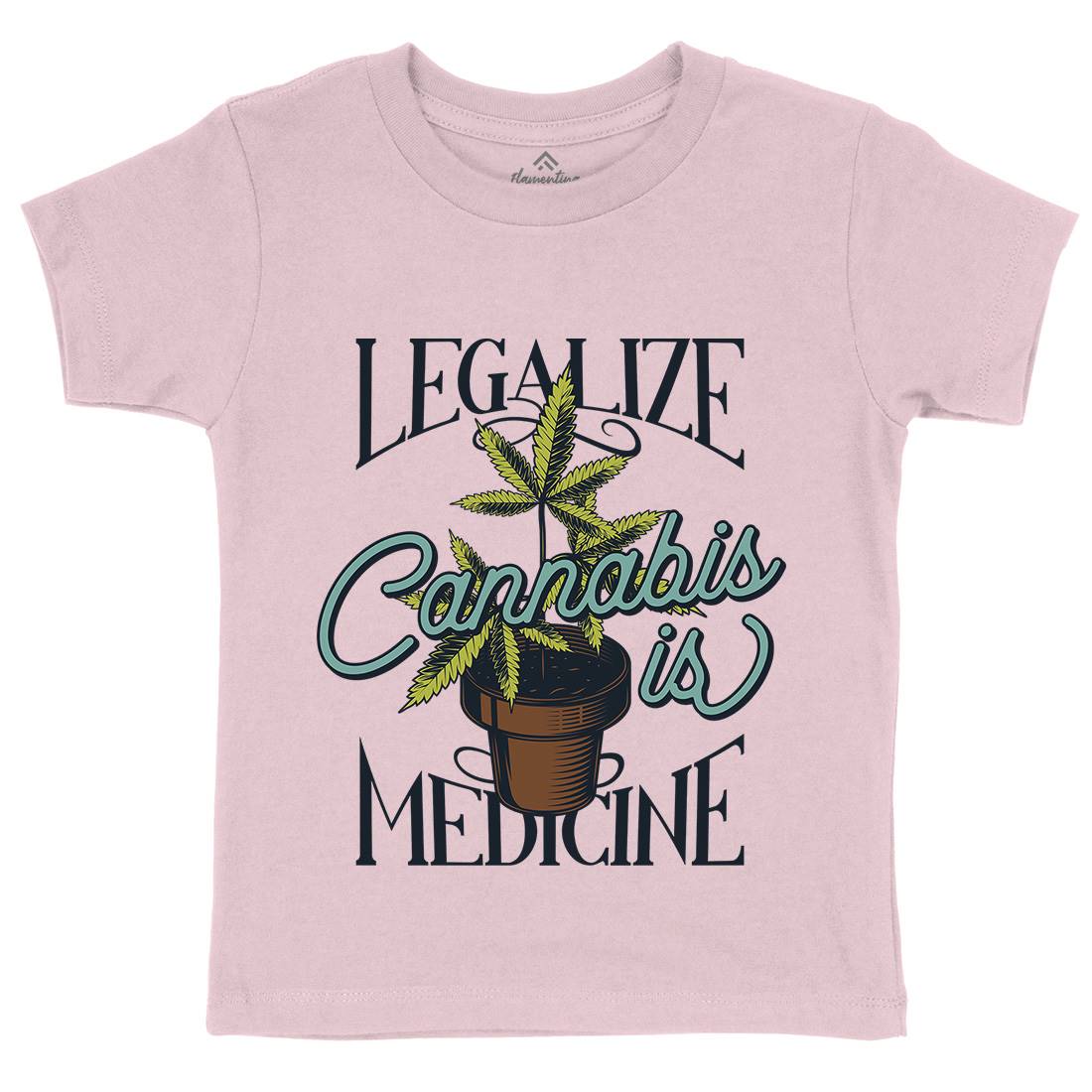 Medicine Kids Organic Crew Neck T-Shirt Drugs B810