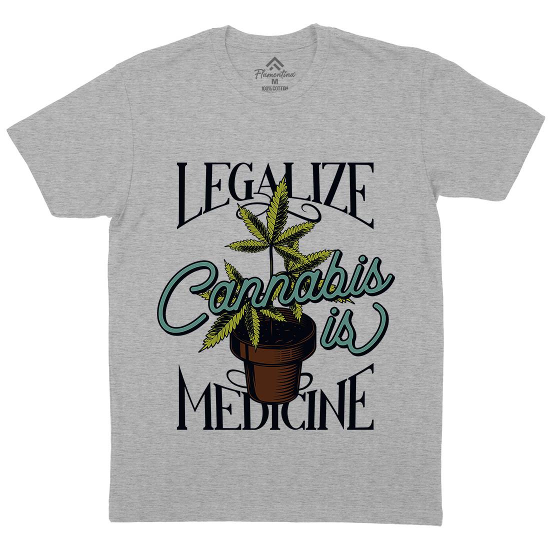Medicine Mens Crew Neck T-Shirt Drugs B810
