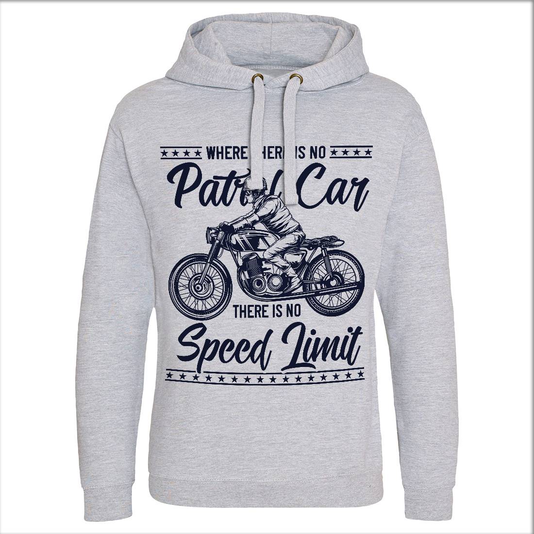 Limit Mens Hoodie Without Pocket Motorcycles B828