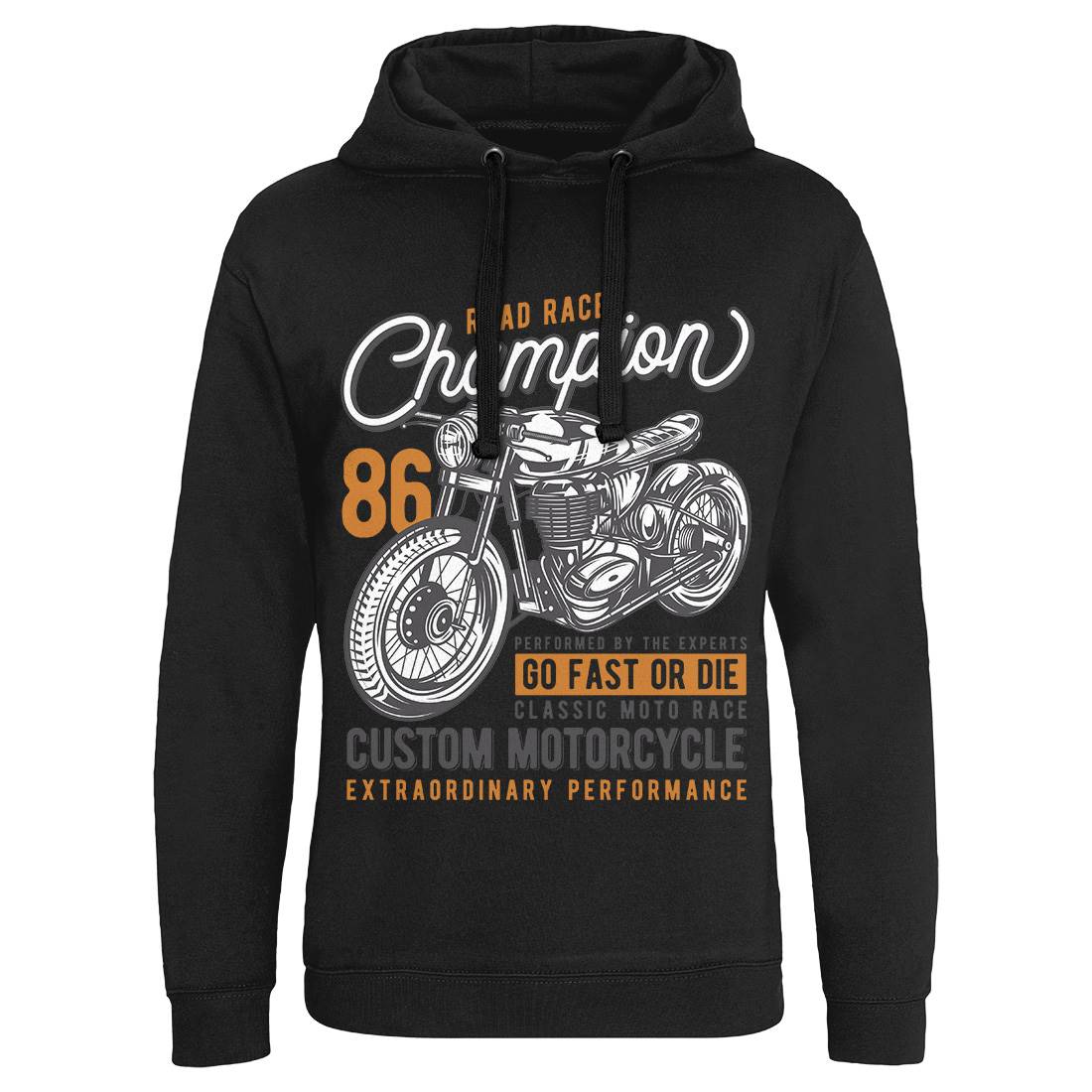 Champion Mens Hoodie Without Pocket Motorcycles B830