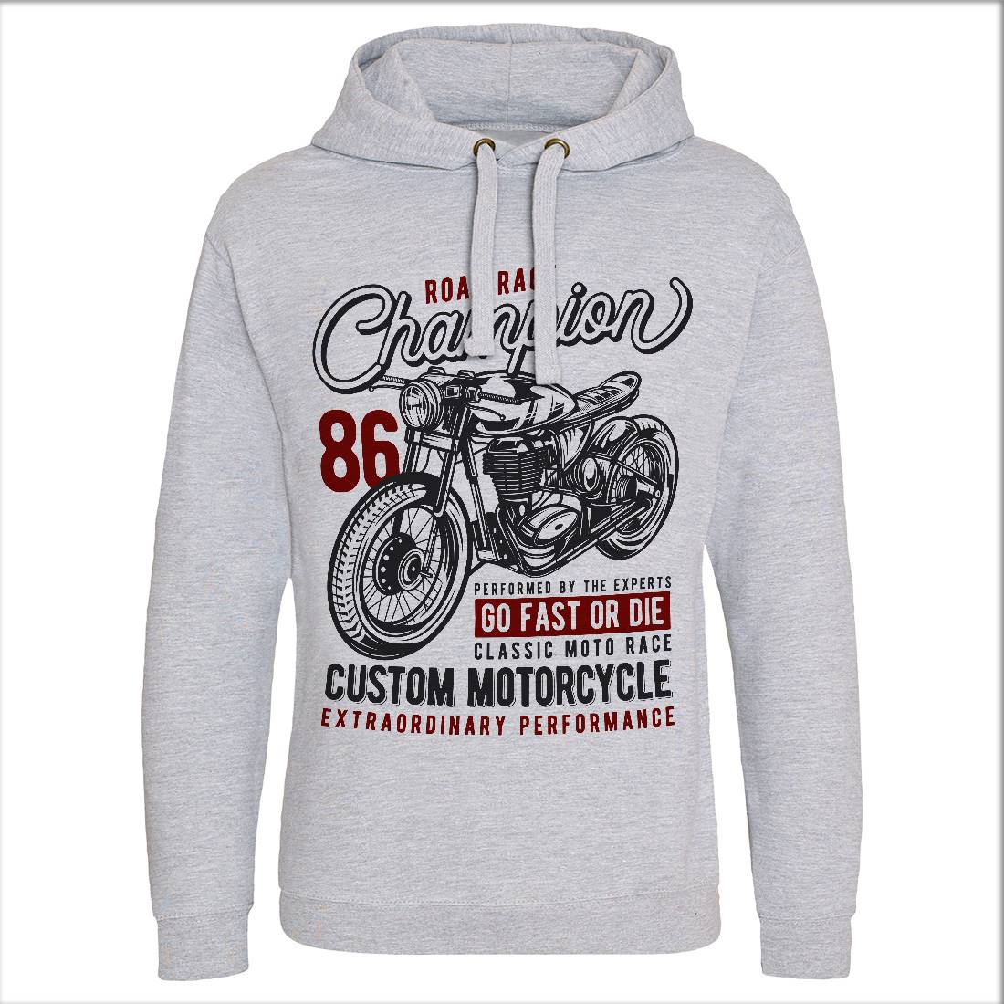 Champion Mens Hoodie Without Pocket Motorcycles B830