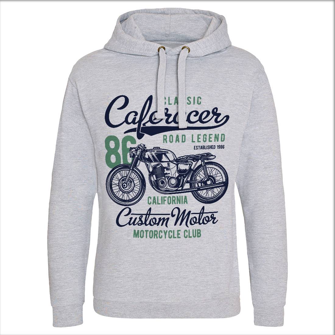Caferacer Mens Hoodie Without Pocket Motorcycles B834