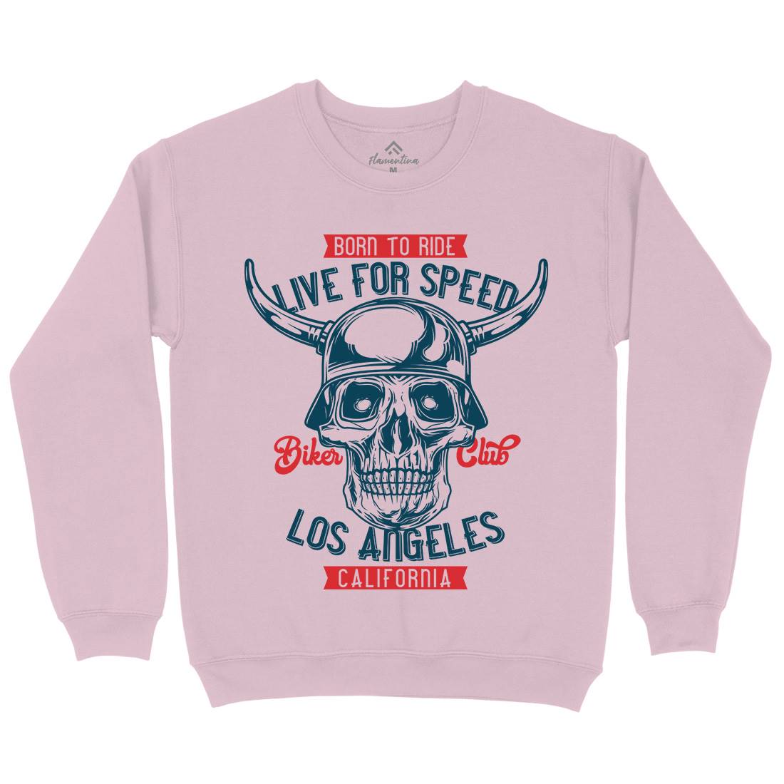 Live For Speed Kids Crew Neck Sweatshirt Motorcycles B851