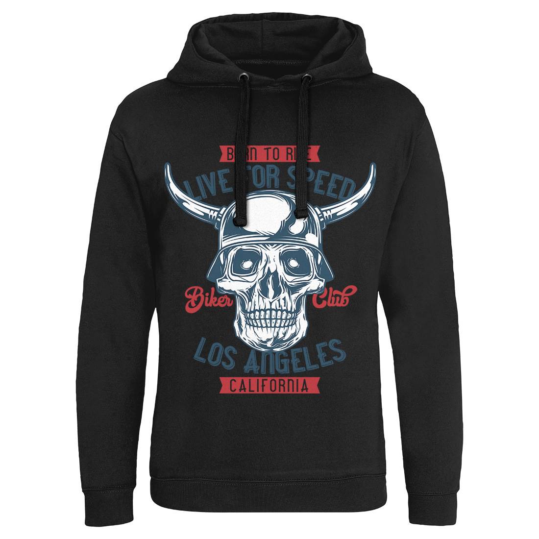 Live For Speed Mens Hoodie Without Pocket Motorcycles B851