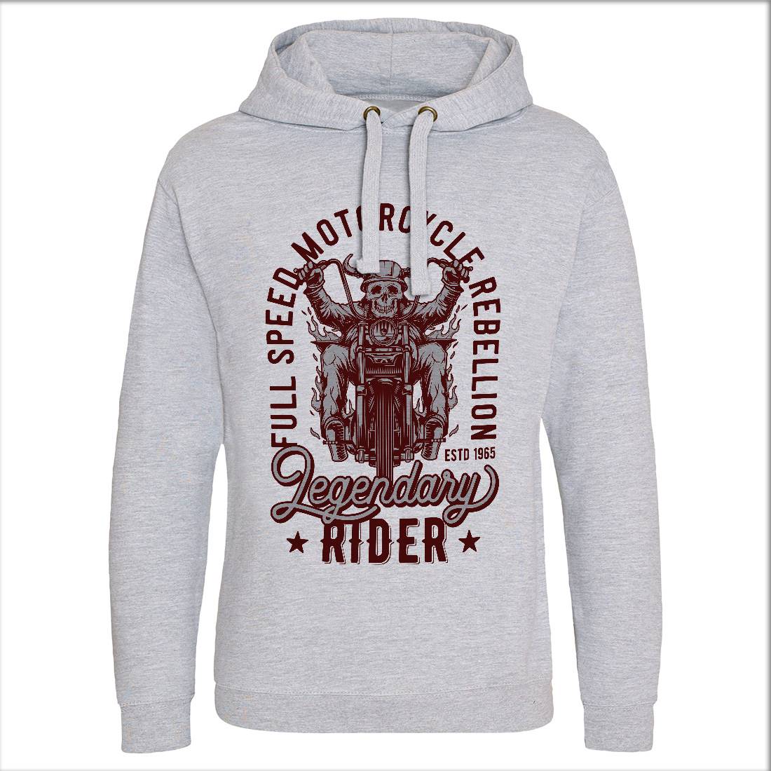 Legendary Mens Hoodie Without Pocket Motorcycles B856