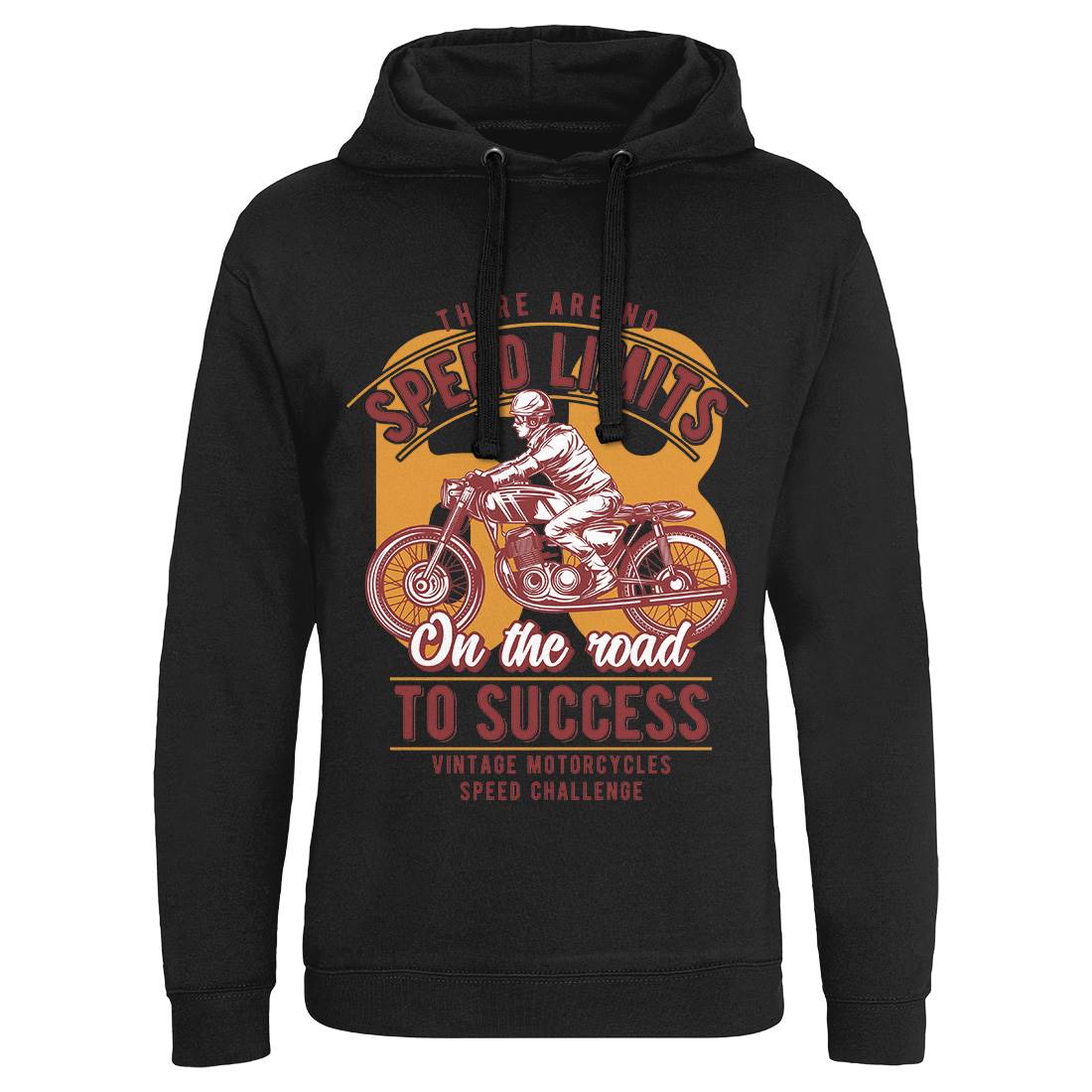 Speed Limits Mens Hoodie Without Pocket Motorcycles B858