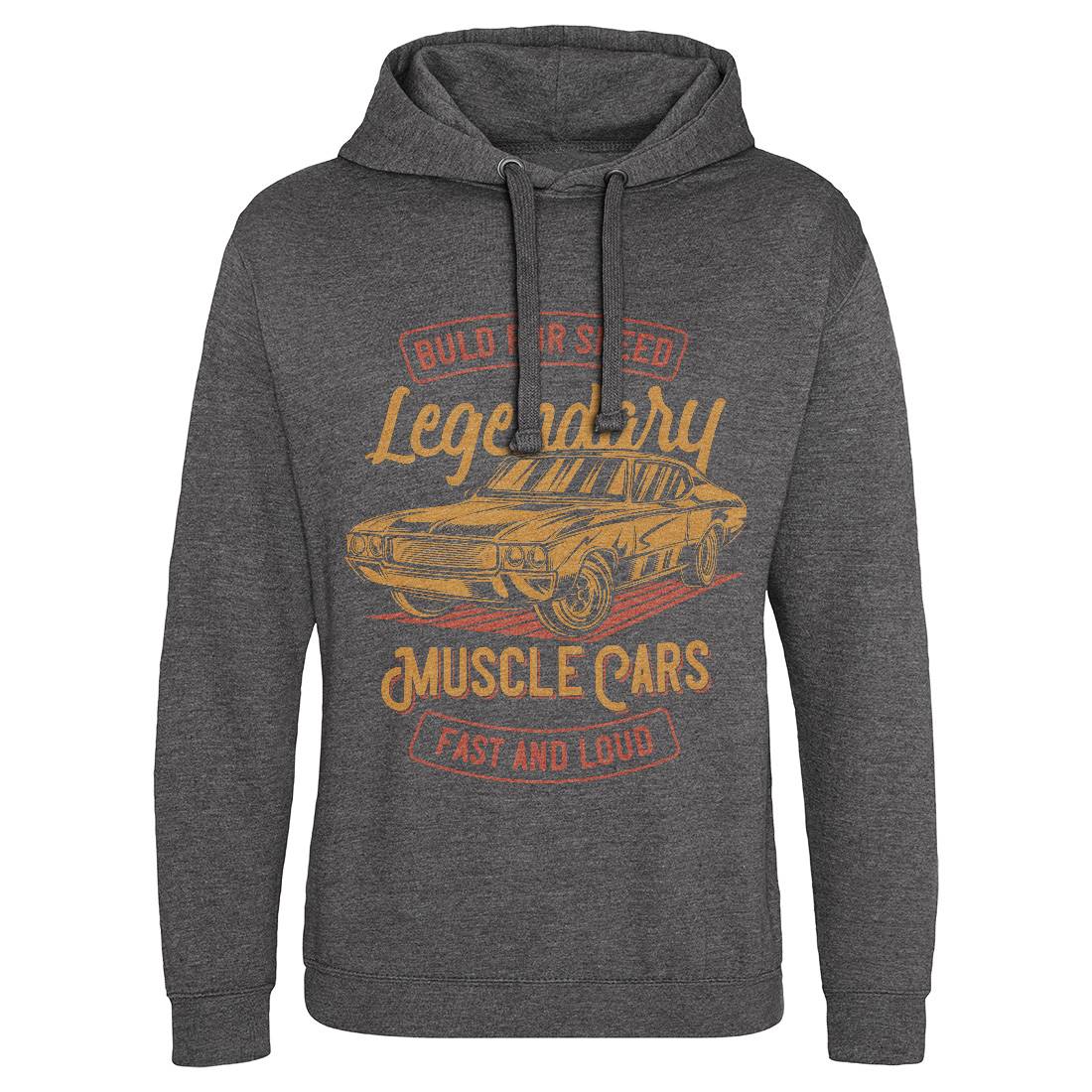 Legendary Muscle Car Mens Hoodie Without Pocket Cars B859